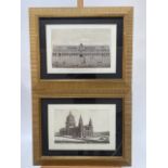 Set of 3 English Estate Lithographs