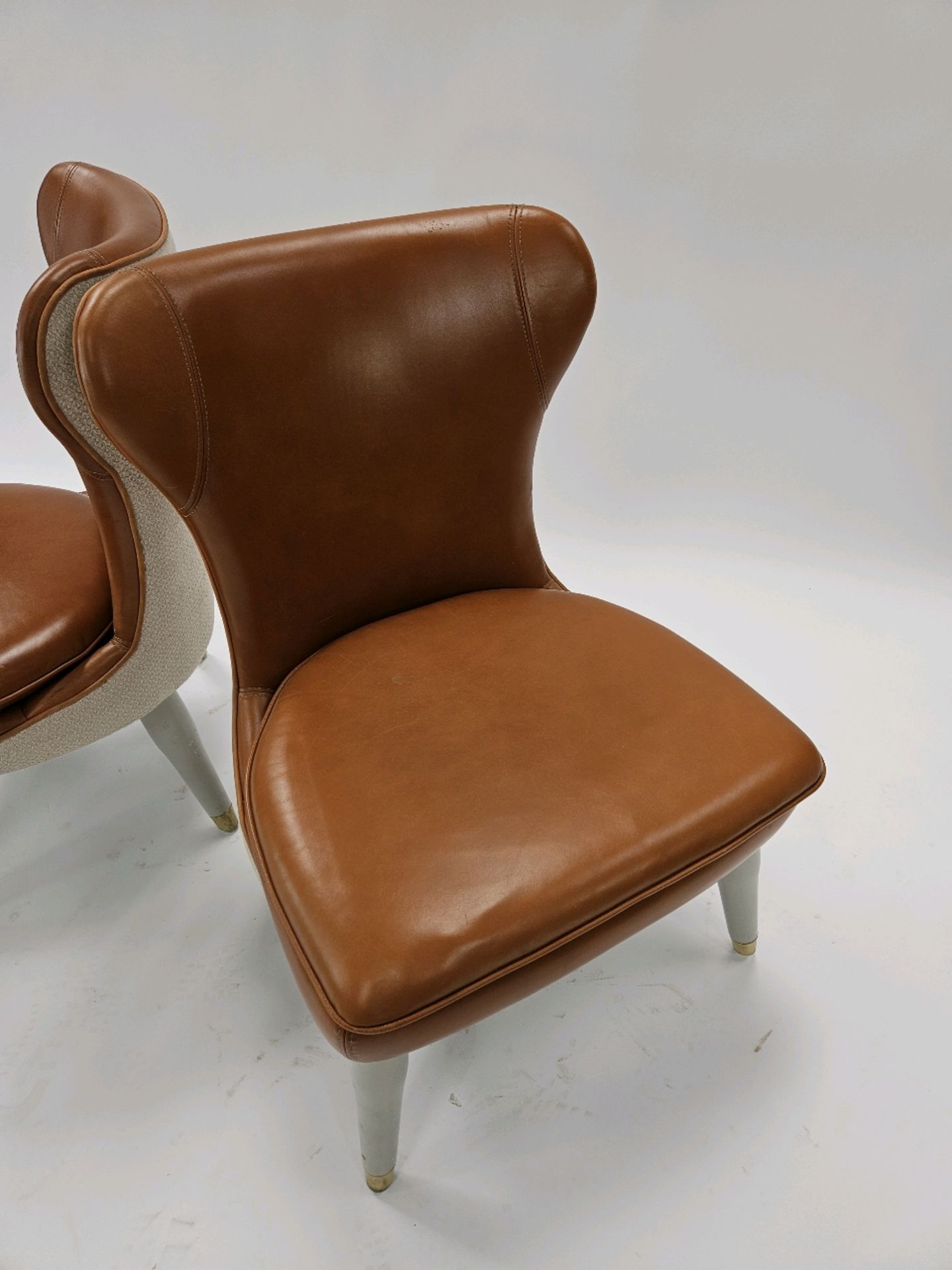 Pair of Ben Whistler Chairs Commissioned by Robert Angell Designed for The Berkeley