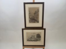 Set of 3 Various British Lithographs