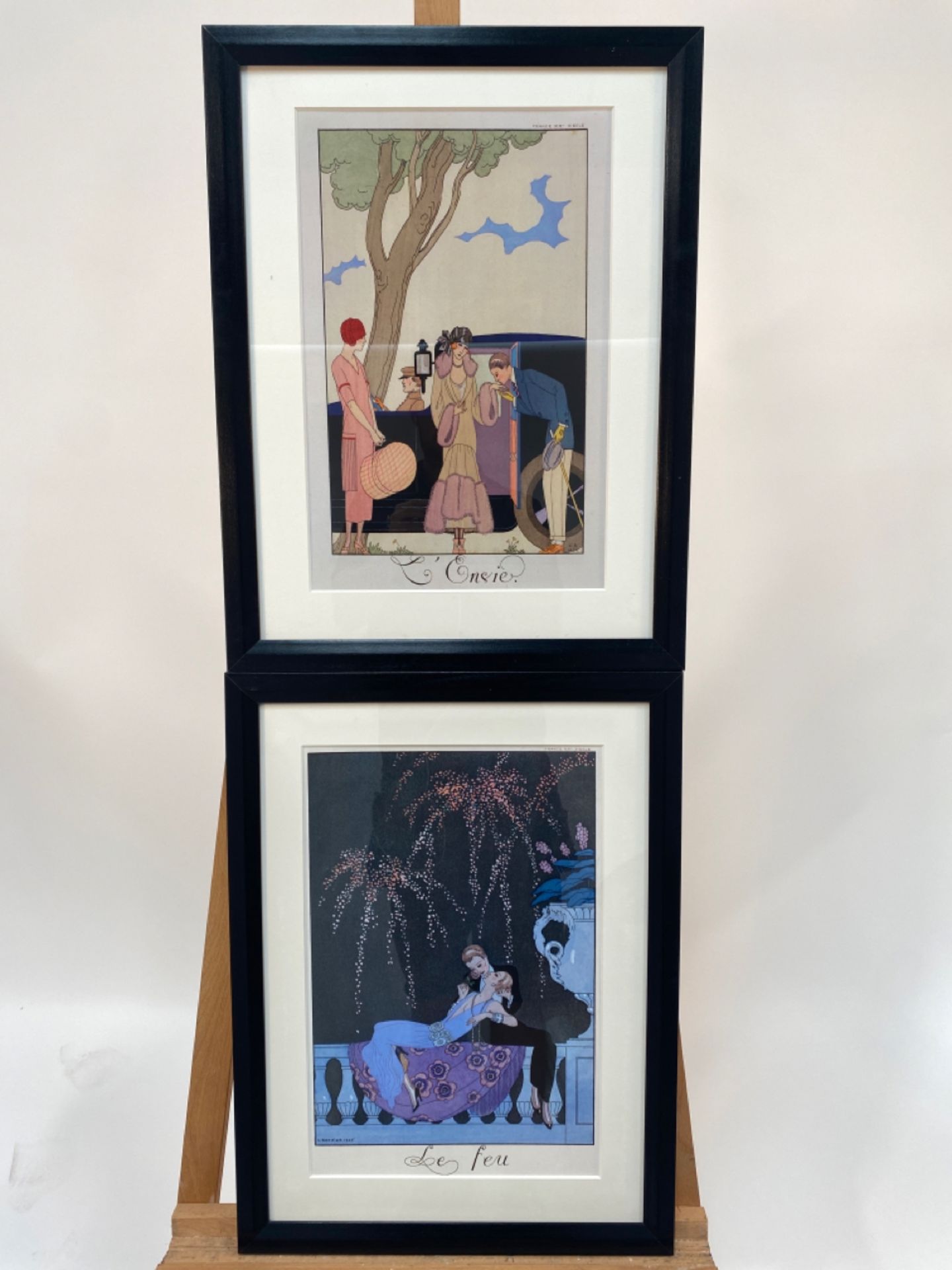 Four French Art Deco Prints