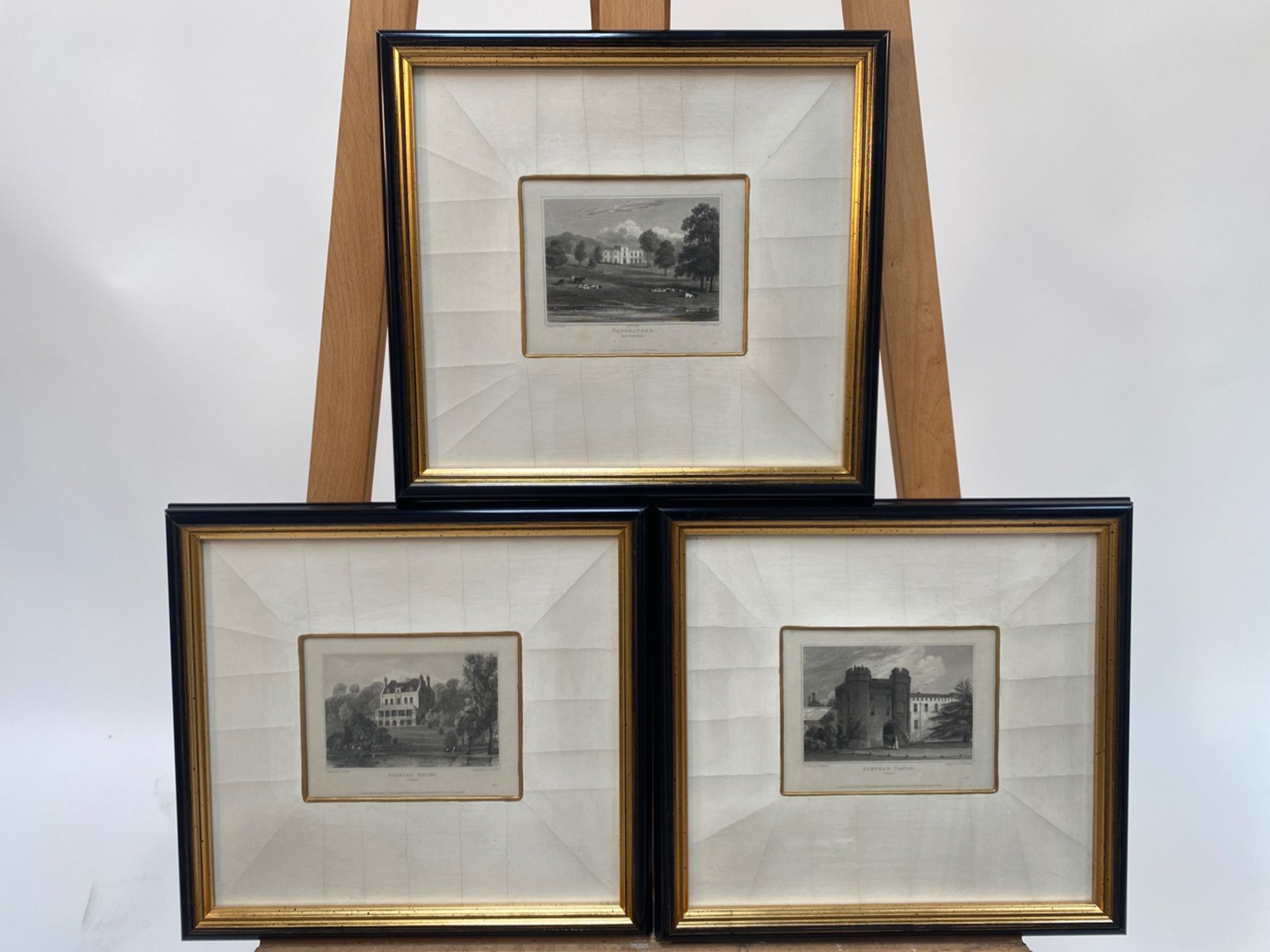 Series of English Estate Lithographs