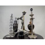 Mixed Set of Decorative Table Lamps