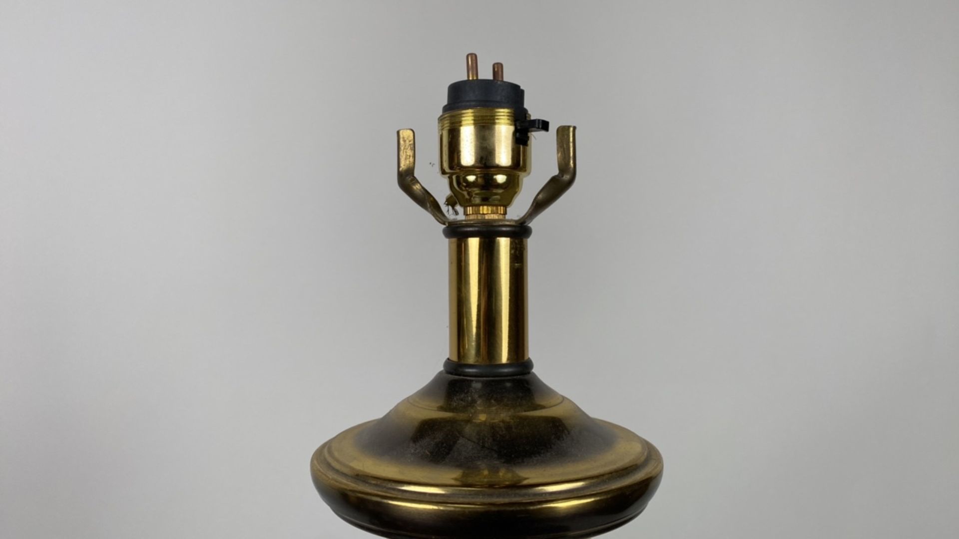 Pair of Brass Tiered Table Lamps - Image 3 of 4