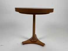 Bolero Walnut Pedestal Table