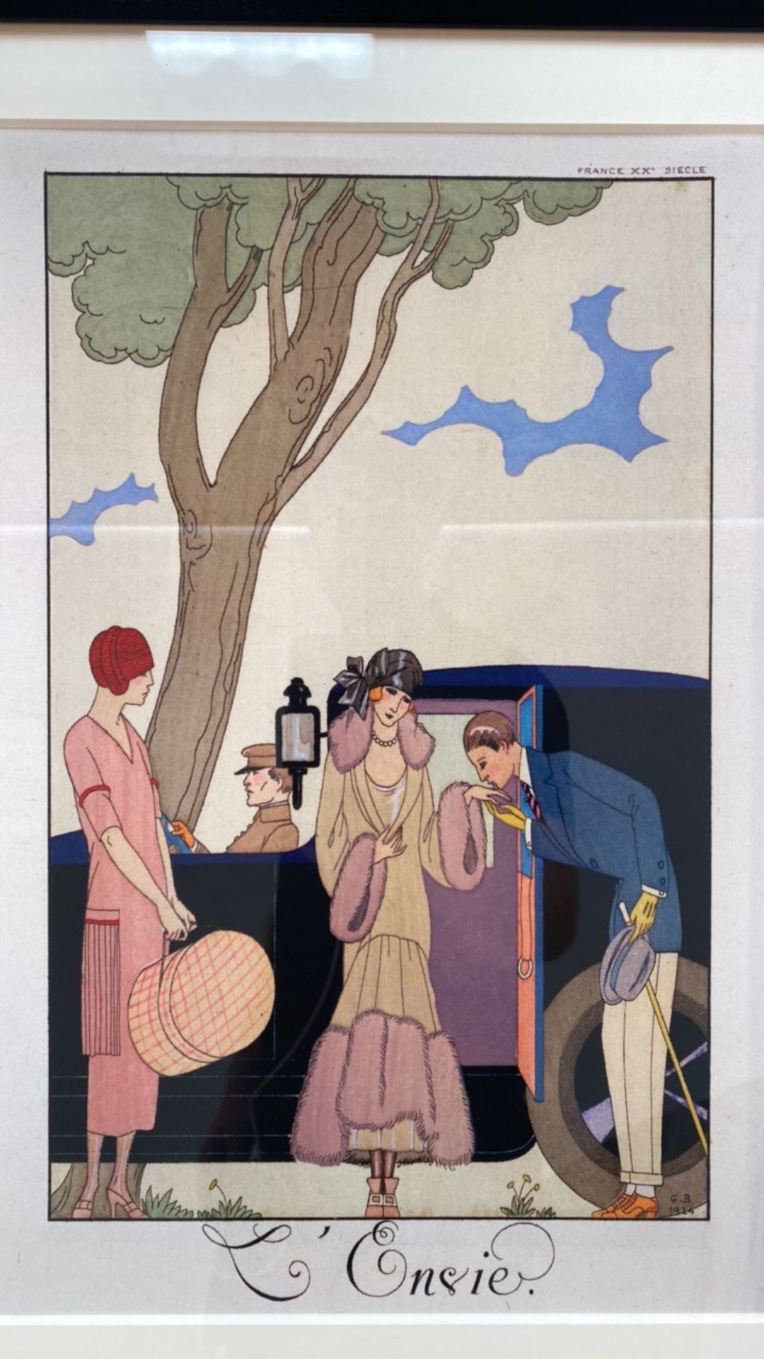 Four French Art Deco Prints - Bild 2 aus 6
