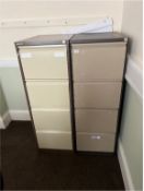 4 Drawer Stainless Steel Filing Cabinet