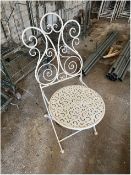 Ornatel Metal Folding Outdoor Chairs