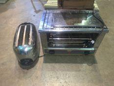 Stainless Steel Toaster and Grill