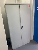 2 Door Metal Lockable Storage Cupboard