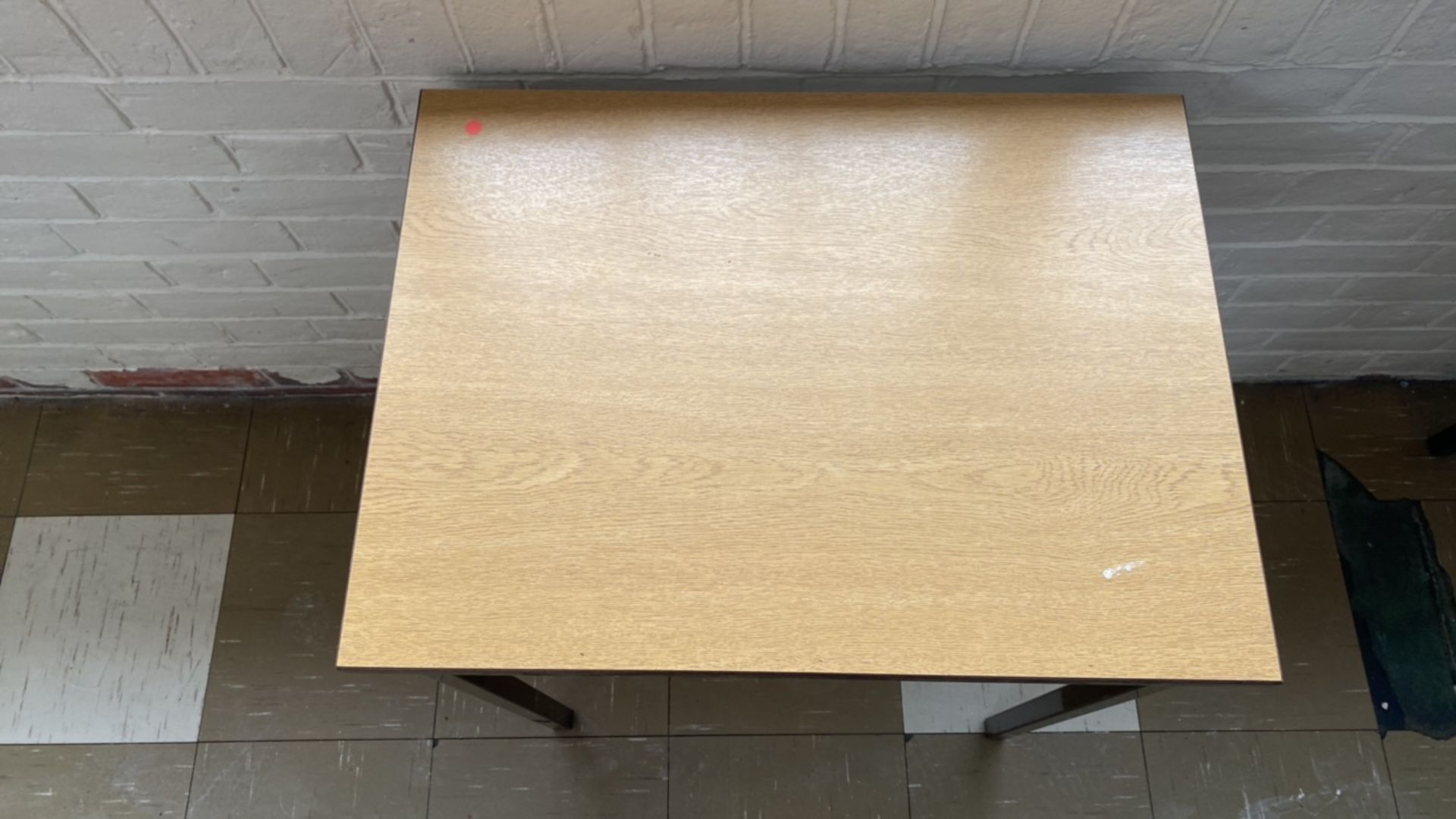 Set of 5 Brown Metal Framed Exam Tables (Brown Edge) - Image 3 of 4
