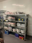 Open Stainless Steel Shelving Unit
