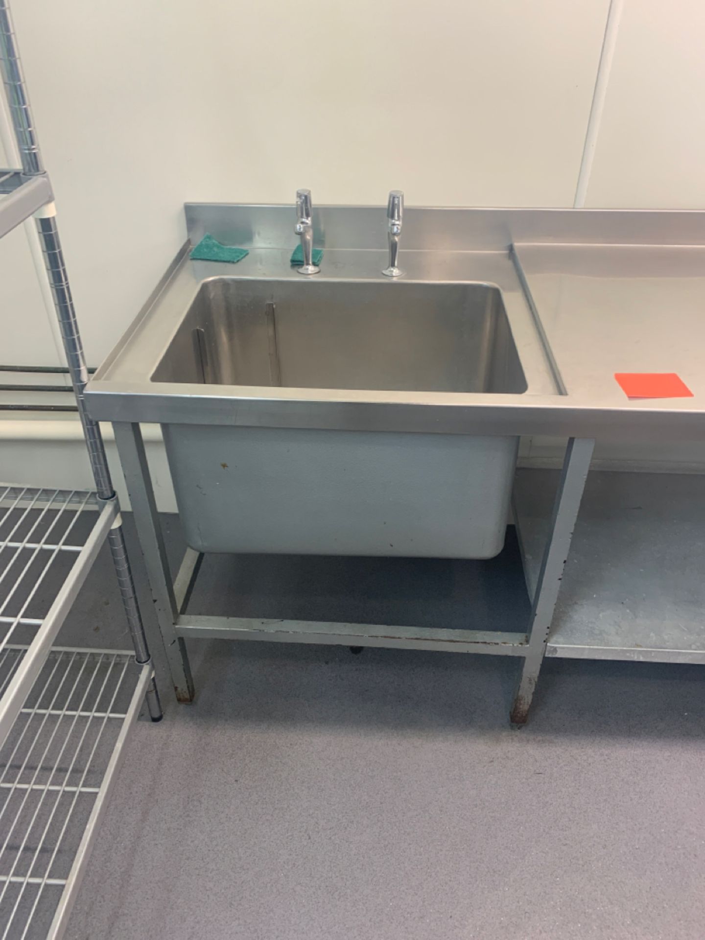 LH Sink & Prep Unit -100mm Upstand - Image 2 of 3