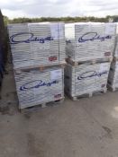 2 x pallets of brand new Quiligotti Terrazzo Commercial Tiles - TDE9