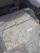 2 x pallets of brand new Quiligotti Terrazzo Commercial Tiles - TDE9