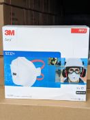 3M Aura FFP3 9332+ dust mask box of 120 units