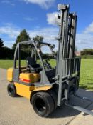 TCM 3 Diesel Forklift Truck Twin Wheels Extra Wide