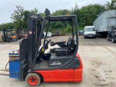 2006 Linde 1.4 ton Electric Forklift (Container Spec)