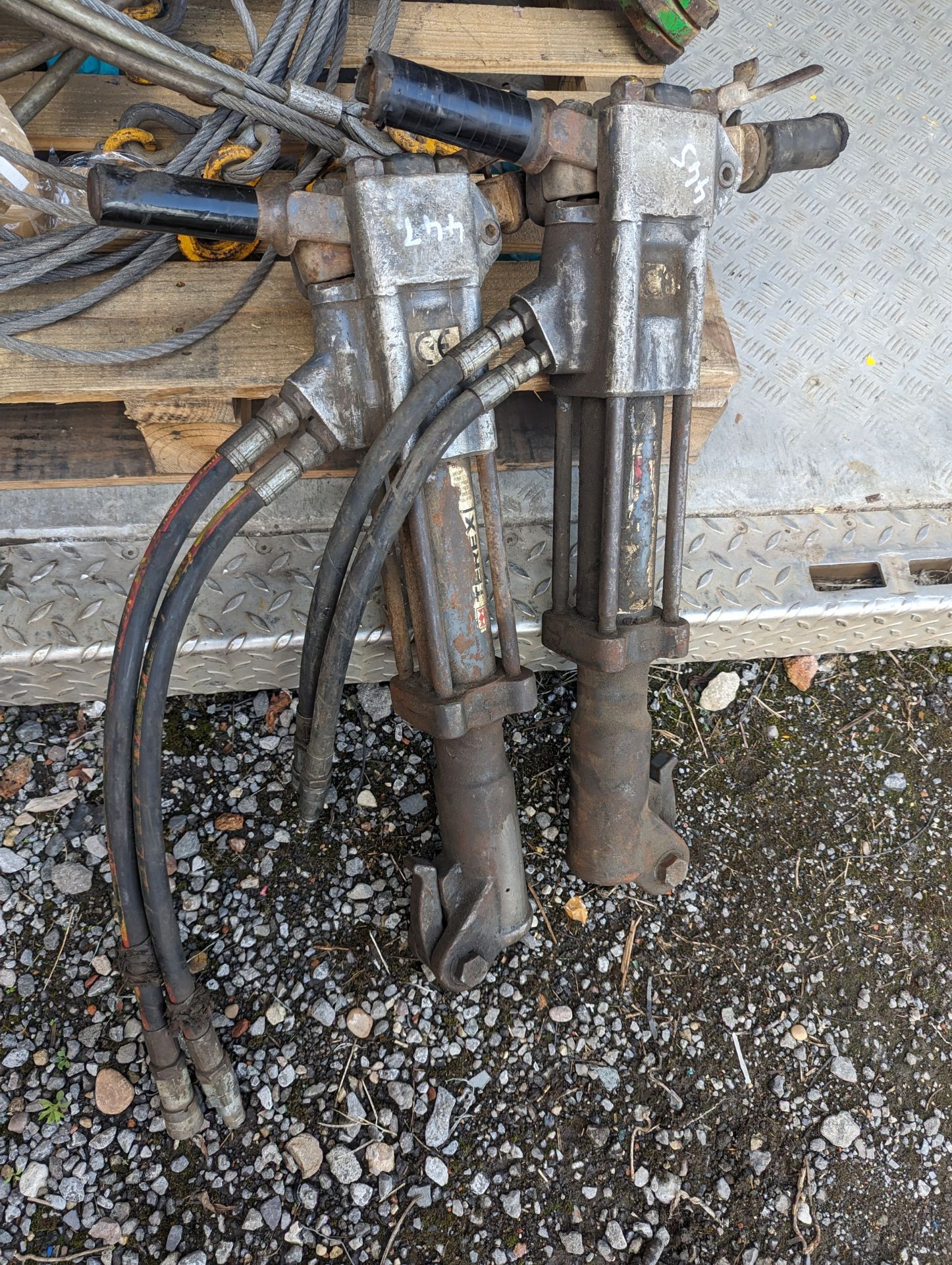 1 Telex hydraulic breaker, used, in good condition - Image 6 of 10