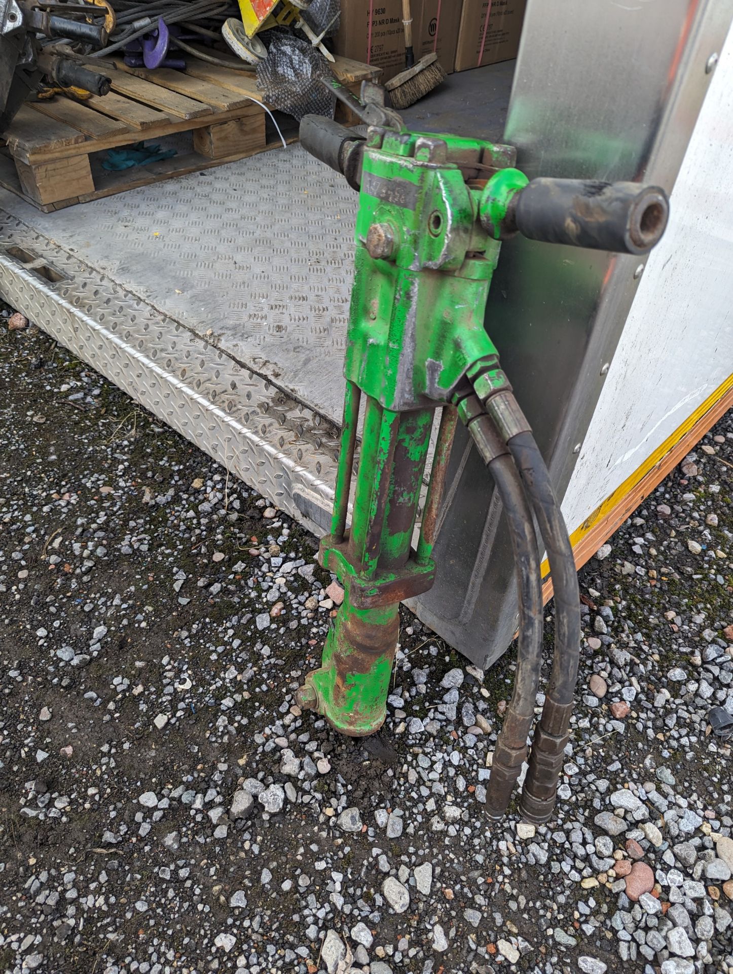 1 x Telex hydraulic breaker, used, in good condition - Image 4 of 10