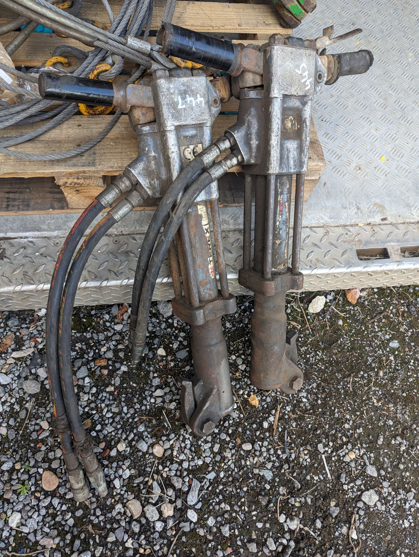 1 x Telex hydraulic breaker, used, in good condition - Image 6 of 10