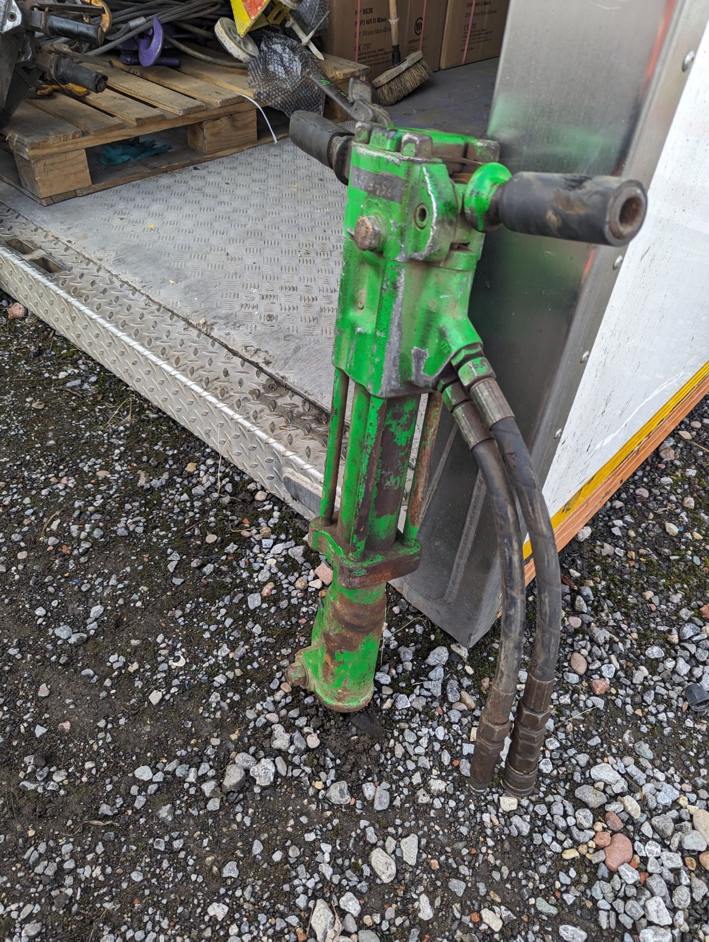 1 Telex hydraulic breaker, used, in good condition - Image 3 of 10