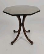 Vintage Oval Coffee Table