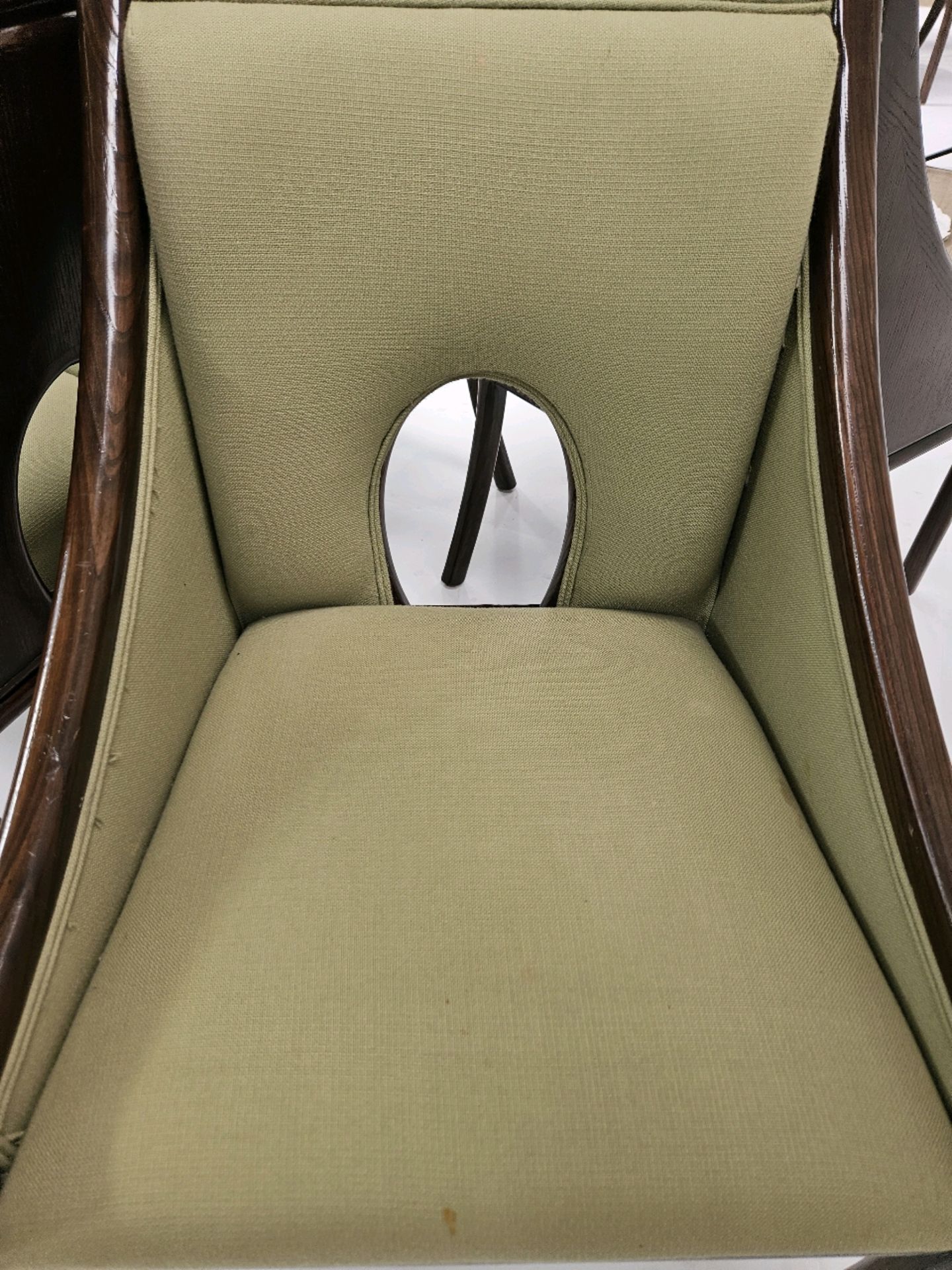 Set of 4 Mid-Century Walnut Dining Chair - Image 5 of 5