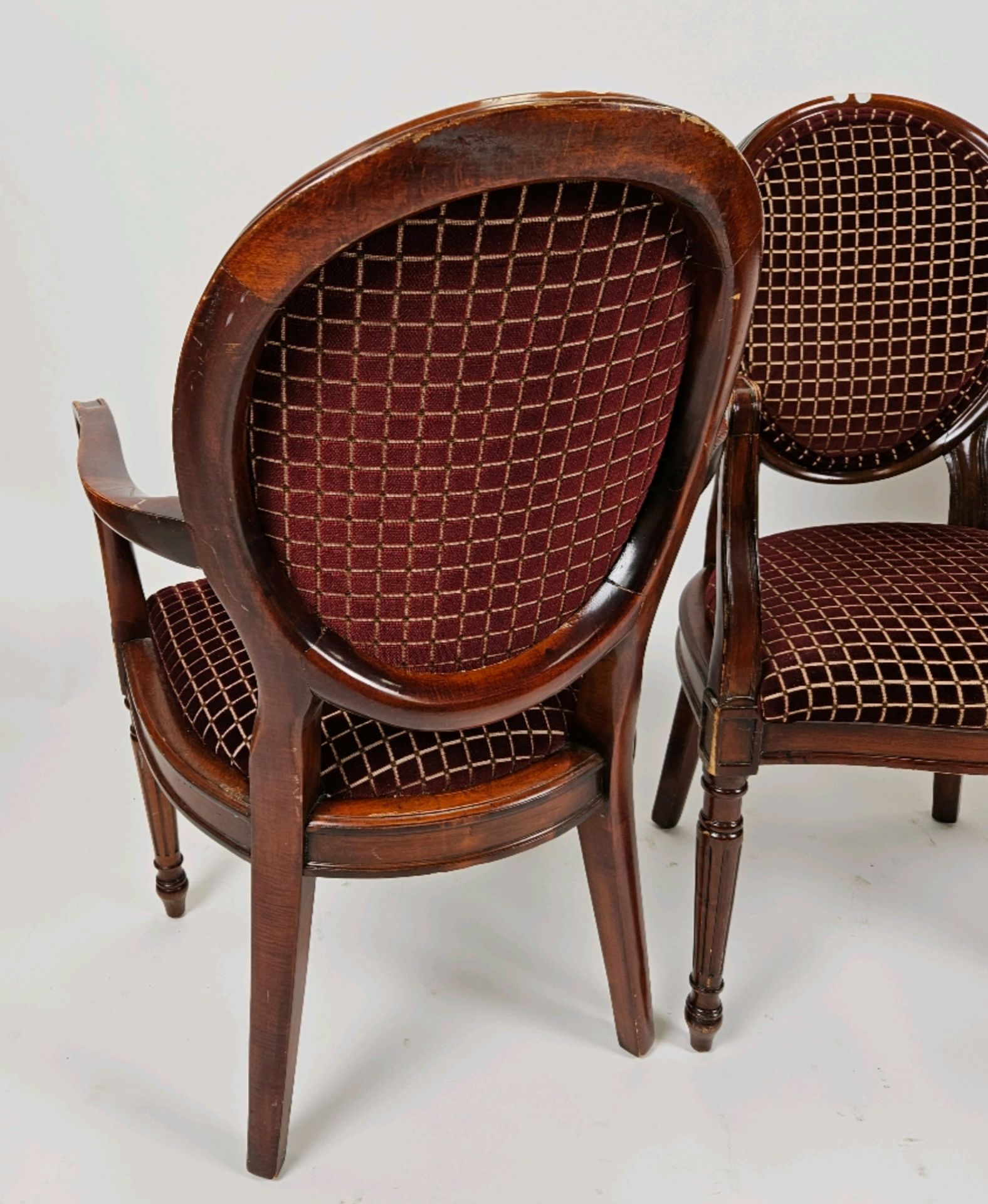 Trio of Regency Style Dining Chairs - Bild 12 aus 13