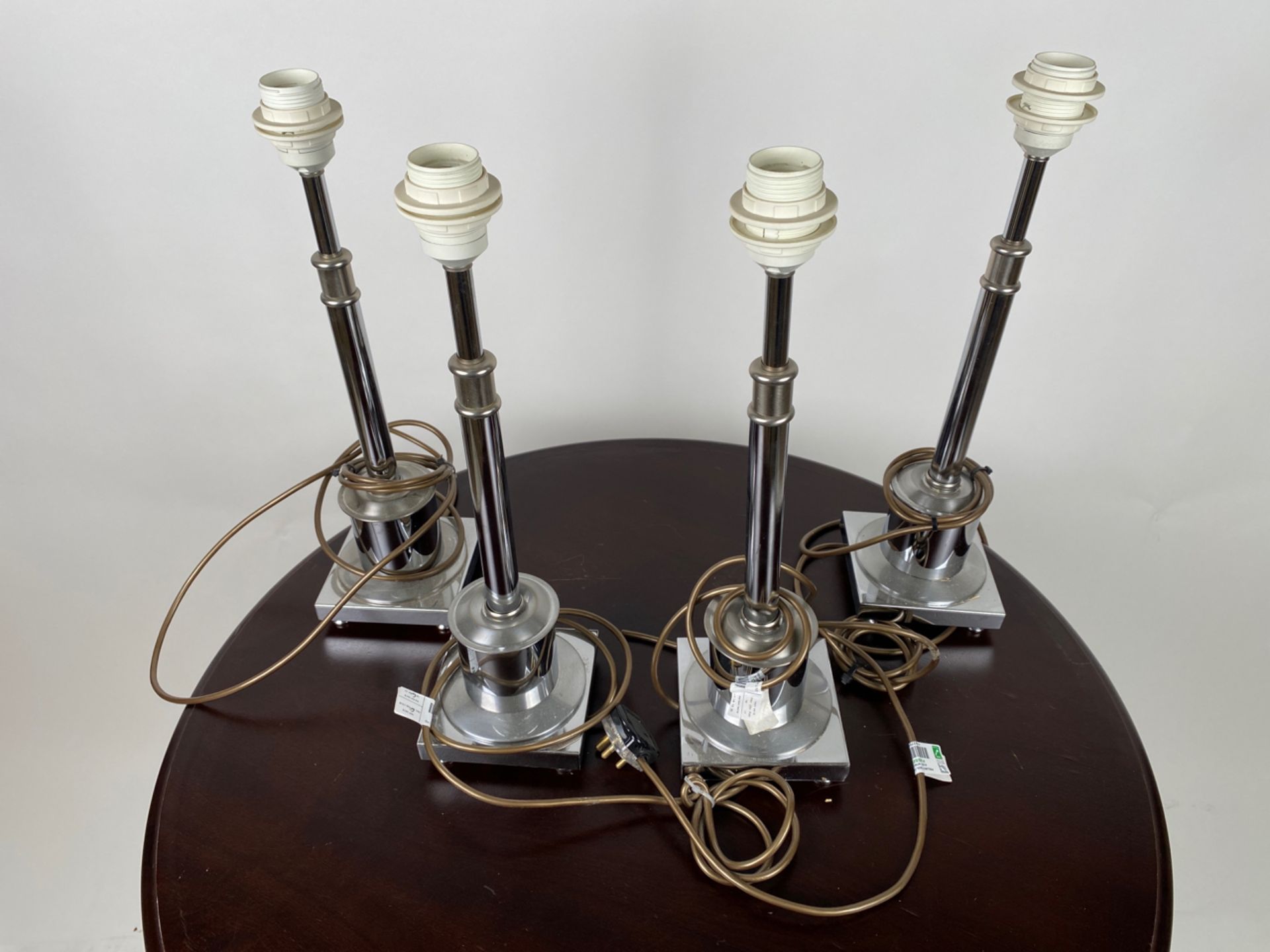 Set of 5 Modern Table Lamps - Image 2 of 4
