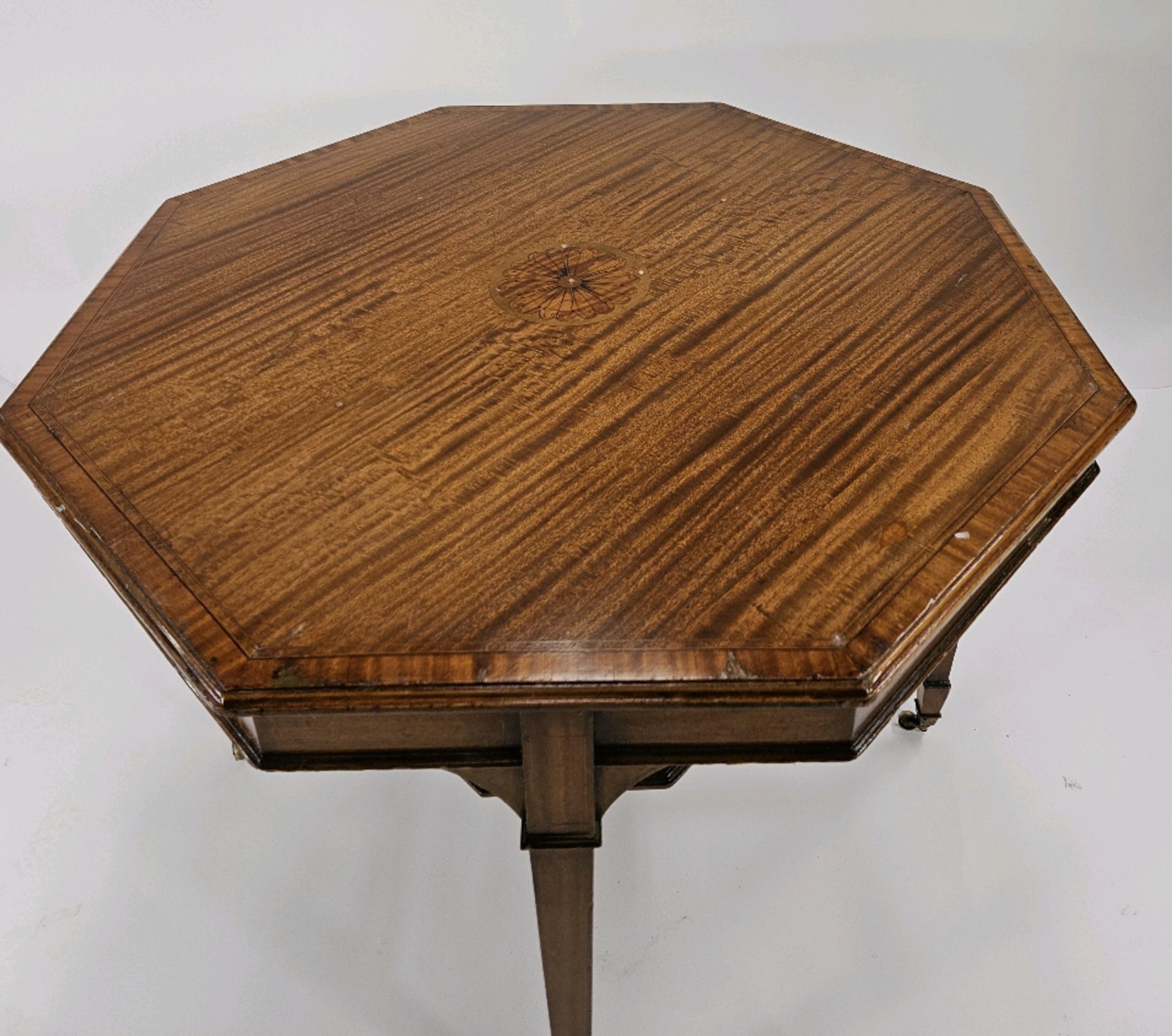 Rosewood Inlaid Occasion Table - Image 5 of 5