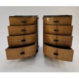 Art Deco Pair of Bedside Tables
