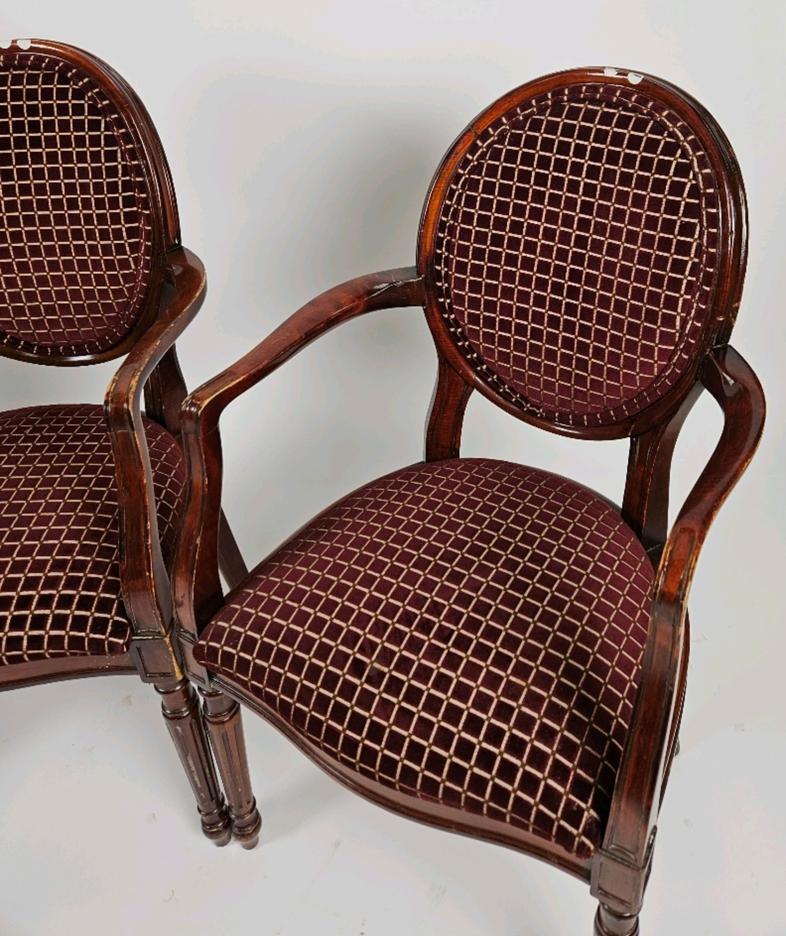 Trio of Regency Style Dining Chairs - Bild 3 aus 13