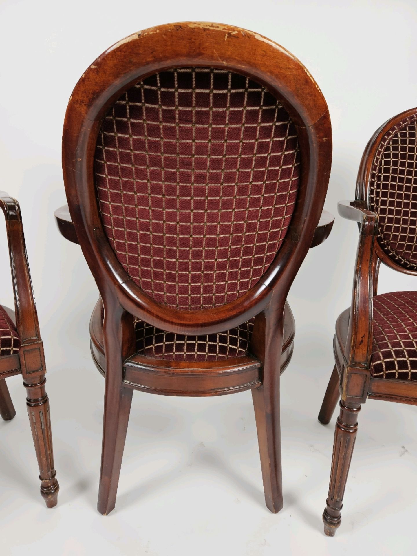 Trio of Regency Style Dining Chairs - Bild 9 aus 13
