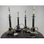 Set of 4 Doris Kelly Table Lamps