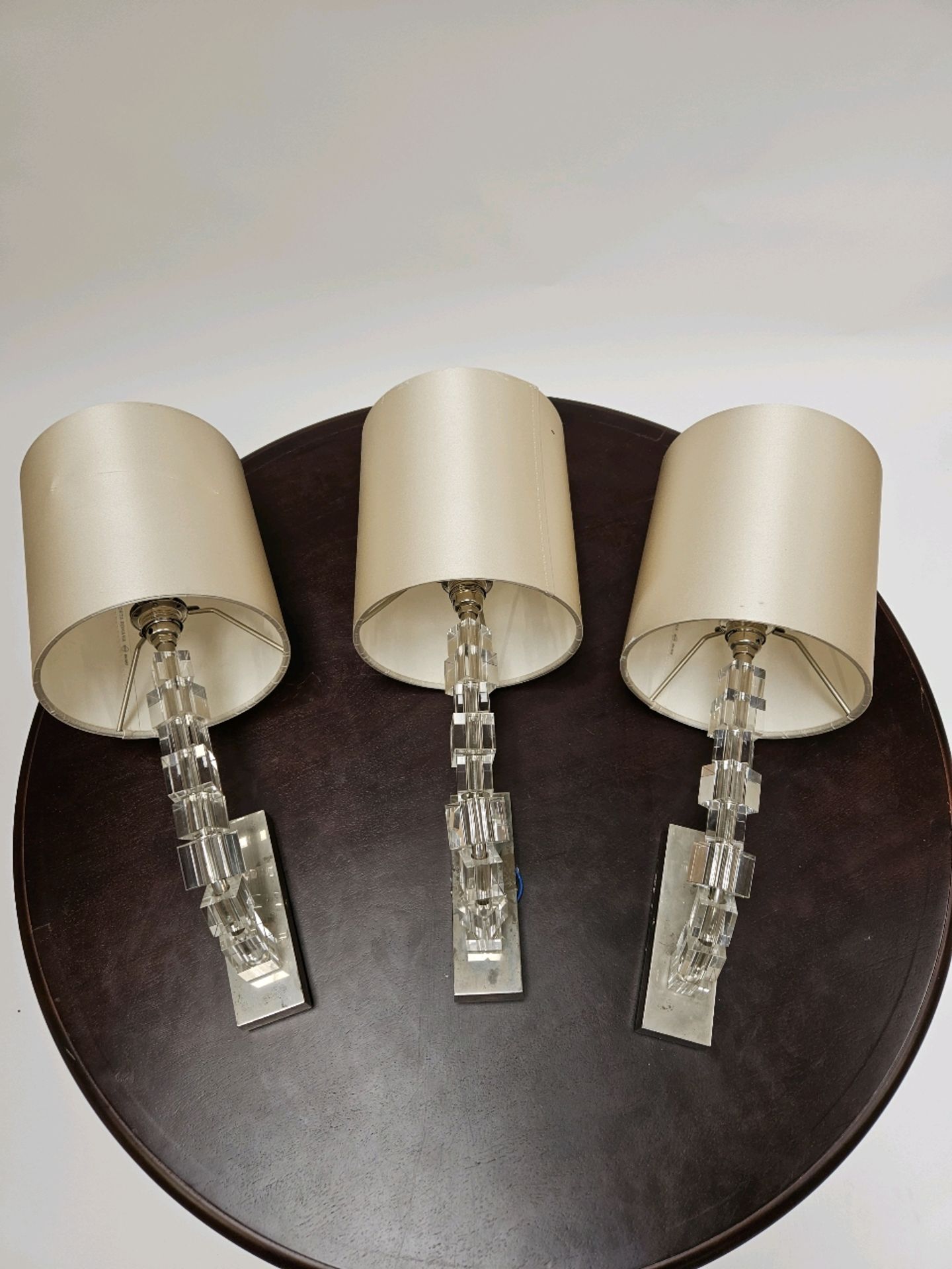 Trio of Porta Romana Wall Lights