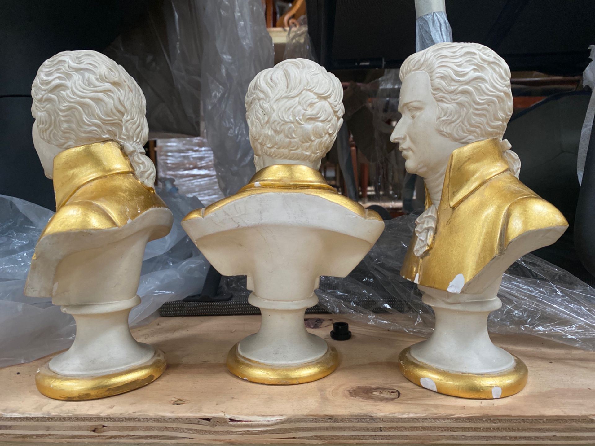 Trio of Composer Busts - Image 3 of 3