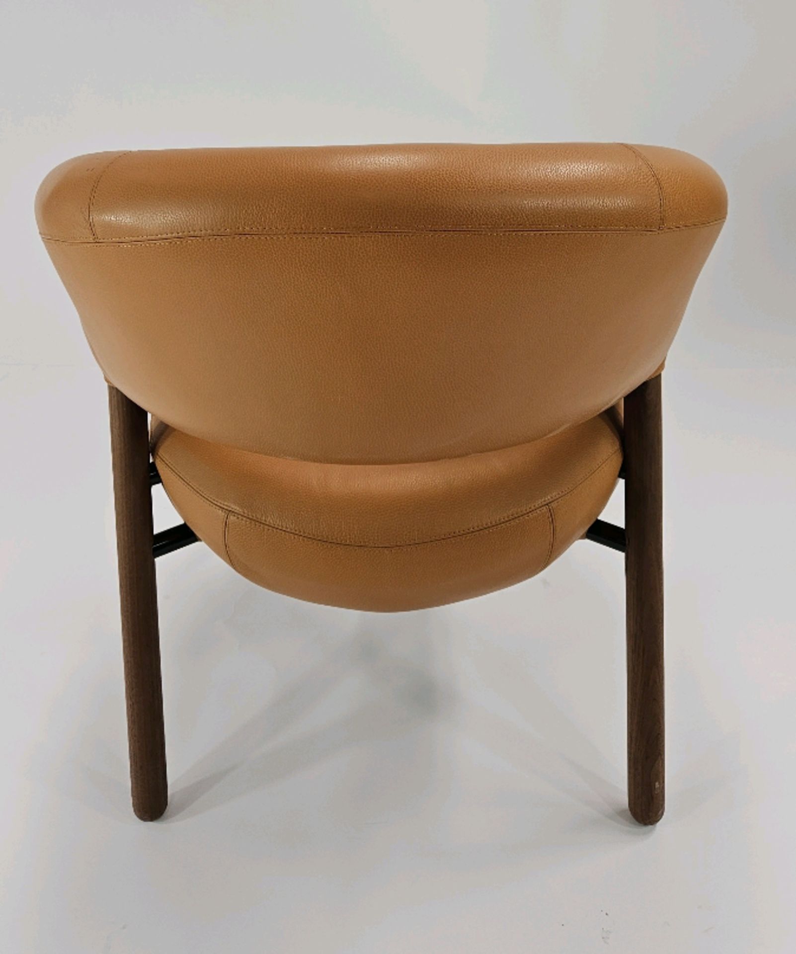 Modern Century Leather Chair - Image 3 of 3
