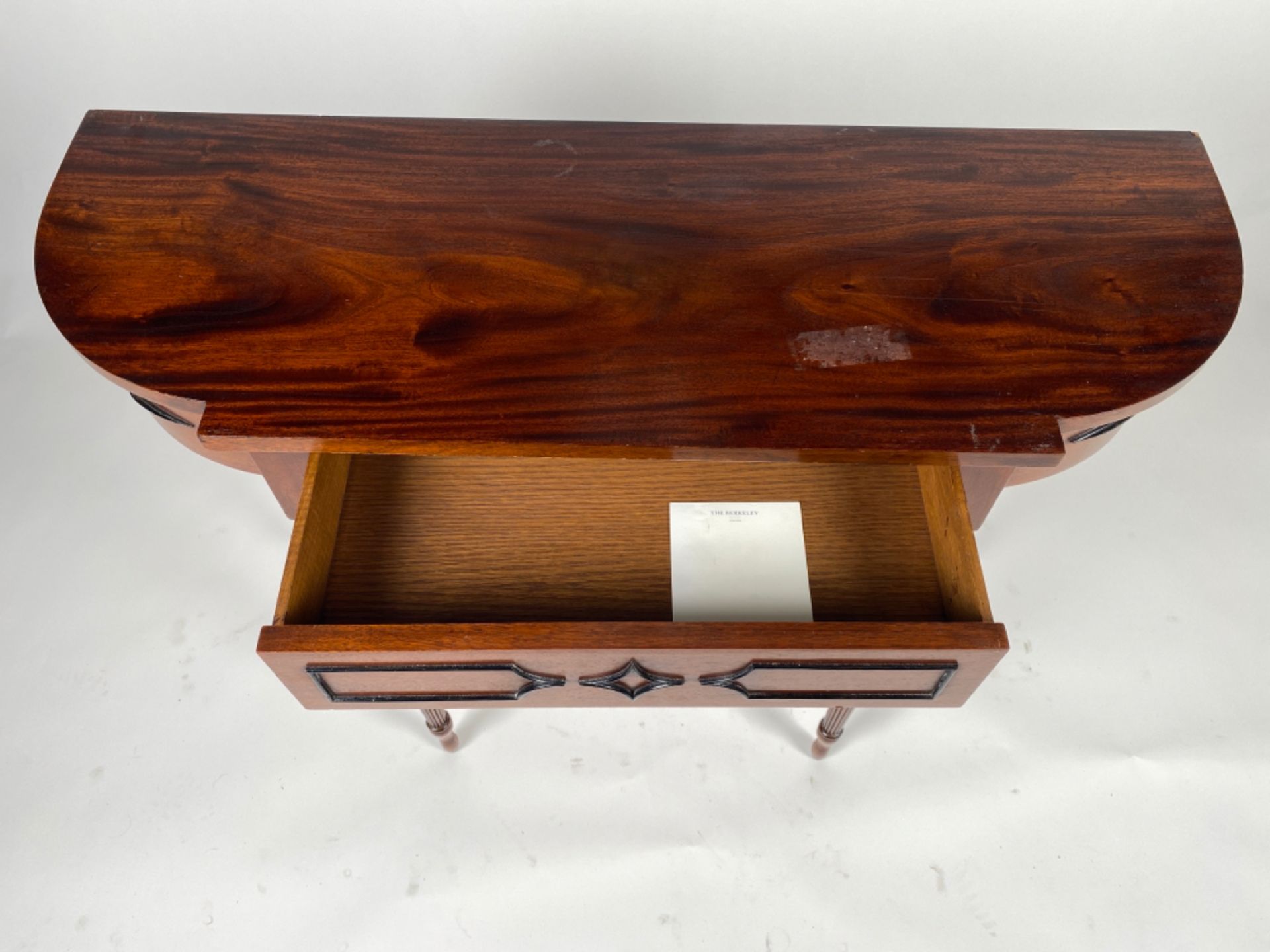 Antique Mahogany Console Table - Image 3 of 4