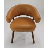 Modern Century Leather Chair