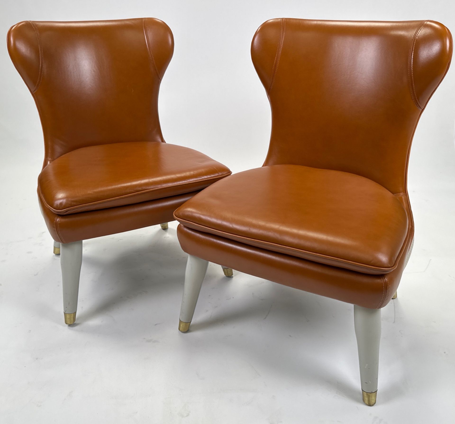 Pair of Ben Whistler Chairs Commissioned by Robert Angell Designed for The Berkeley - Image 5 of 5