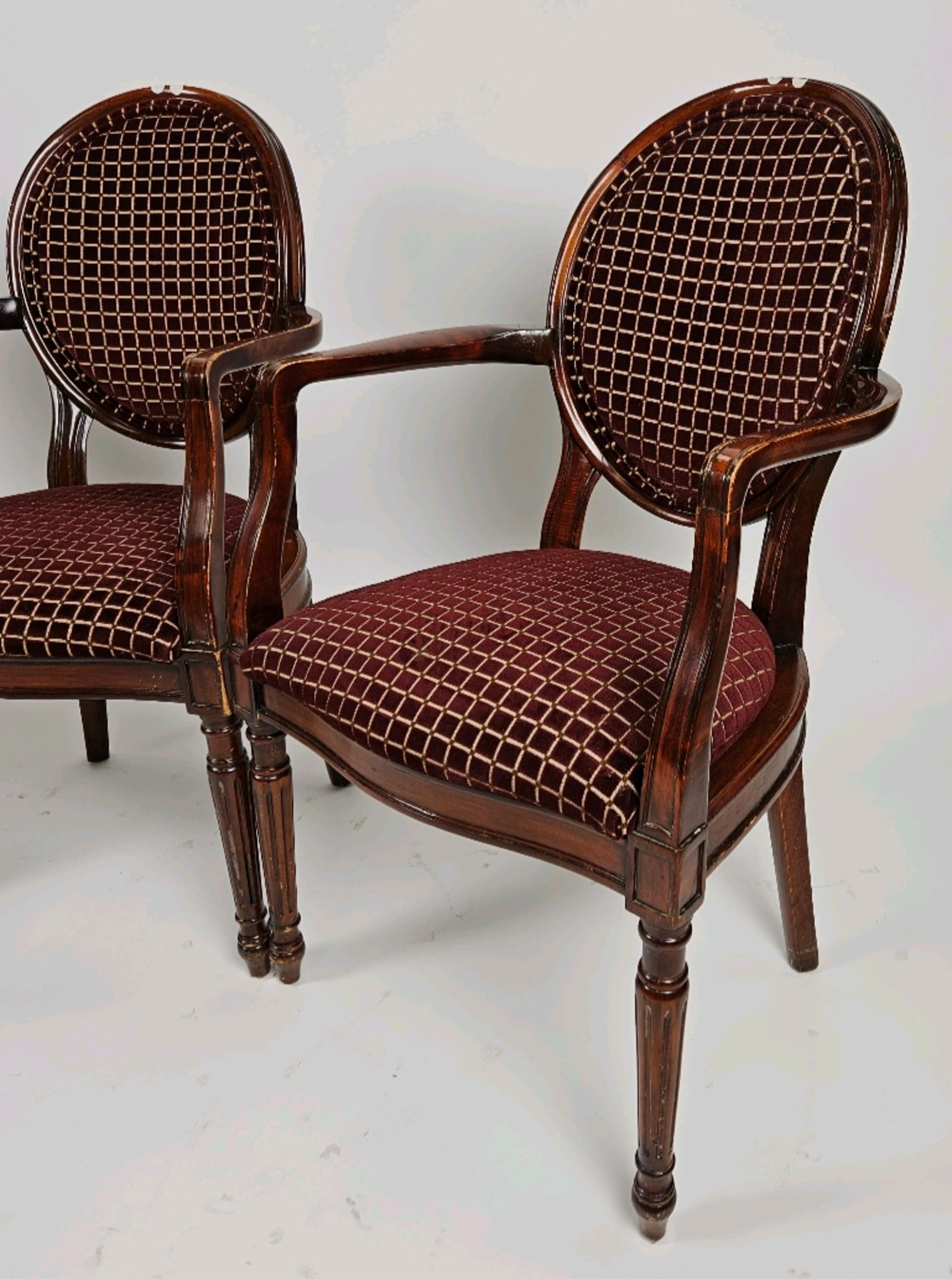 Trio of Regency Style Dining Chairs - Bild 2 aus 13