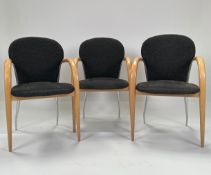 Trio of Conference / Office Chairs