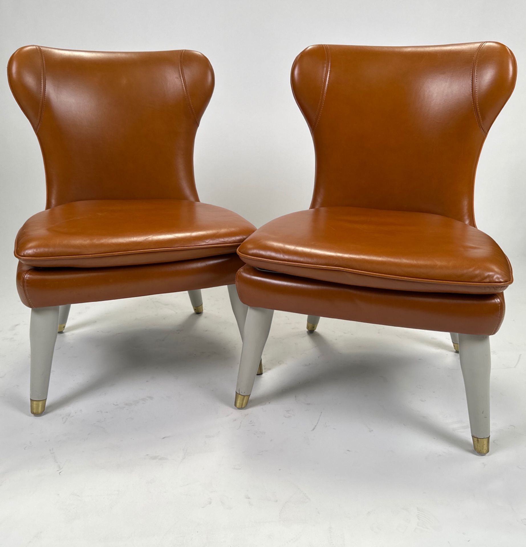 Pair of Ben Whistler Chairs Commissioned by Robert Angell Designed for The Berkeley - Bild 5 aus 5