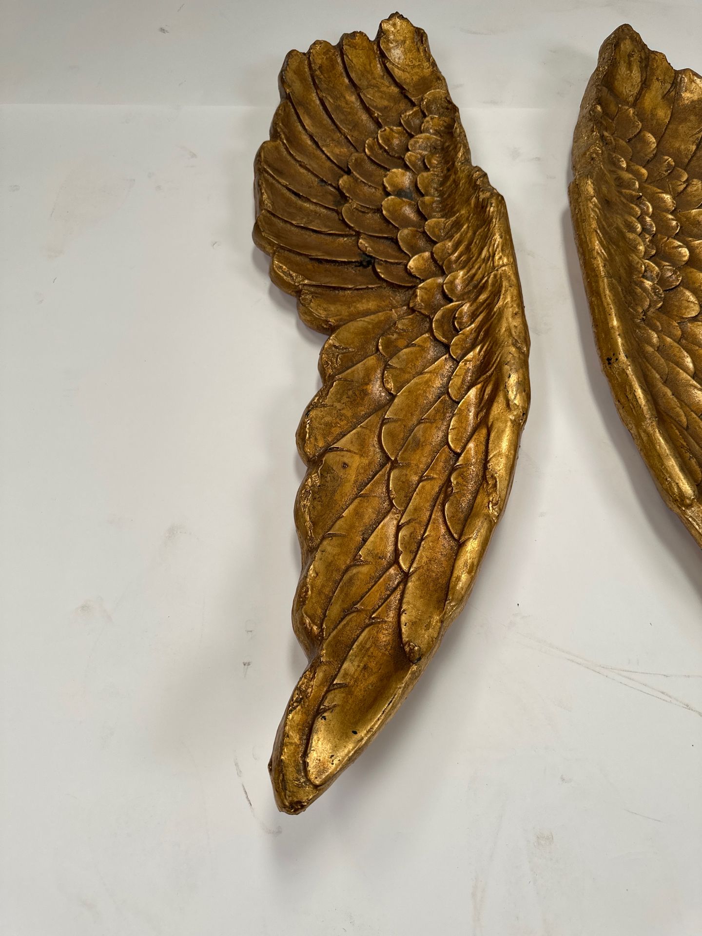 Gold painted Angel Wings - Image 2 of 4