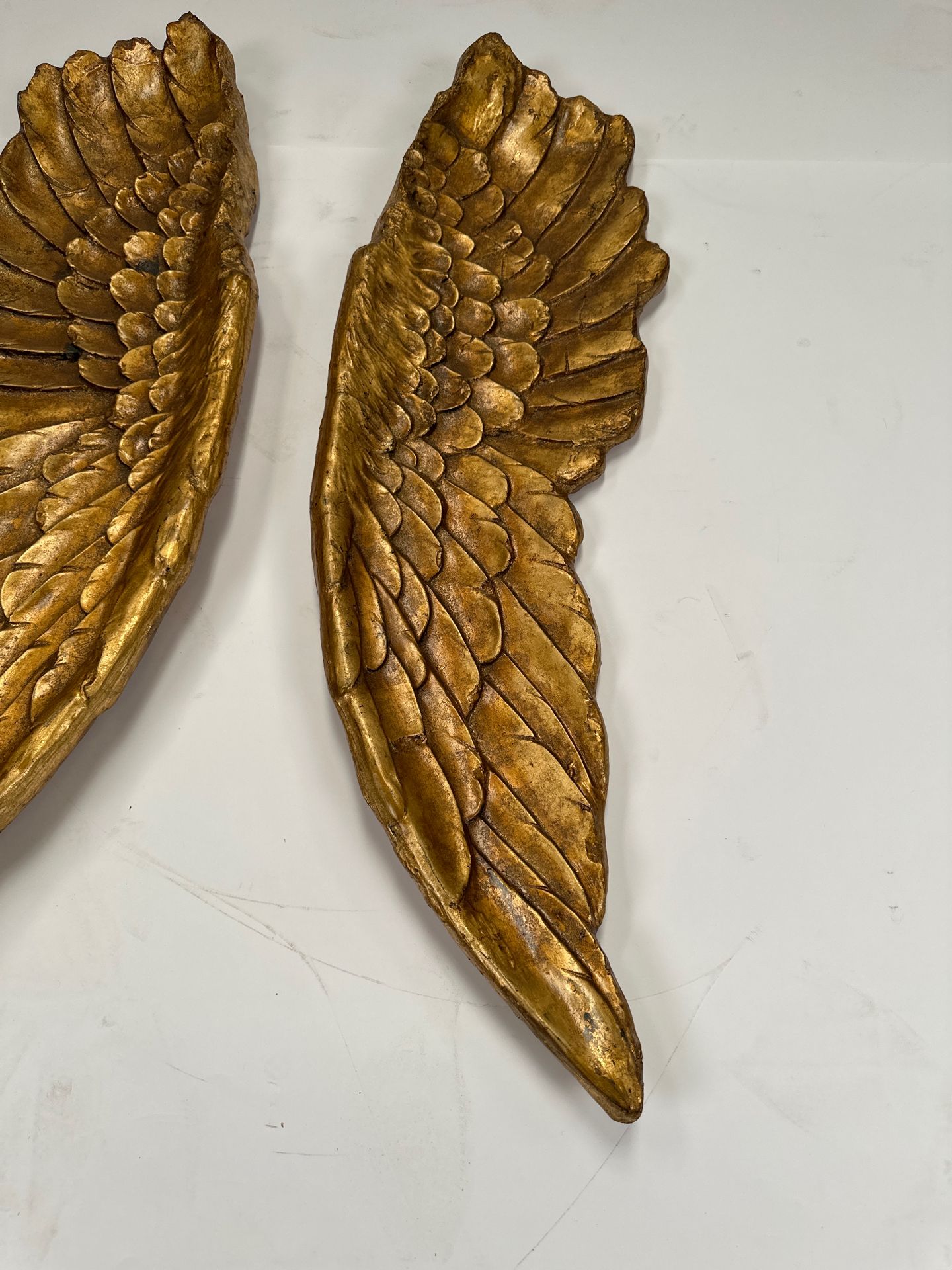 Gold painted Angel Wings - Image 3 of 4