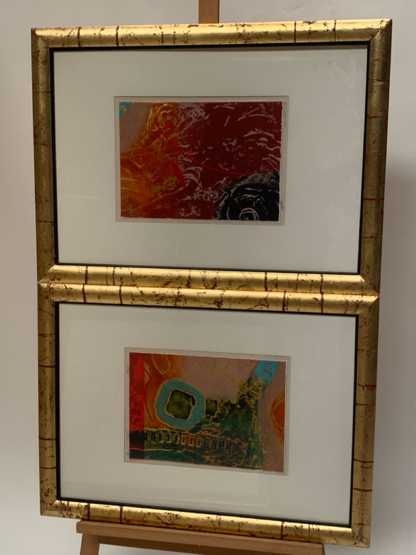 Pair of Abstract Artwork