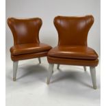 Pair of Ben Whistler Chairs Commissioned by Robert Angell Designed for The Berkeley