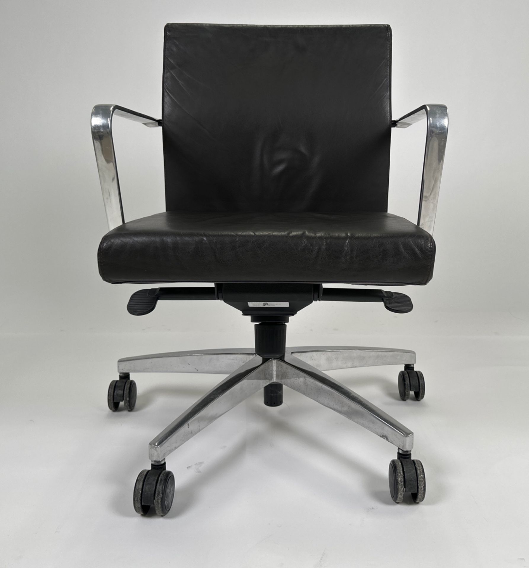 Keilhauer Adjustable Leather Office Chair - Image 2 of 3