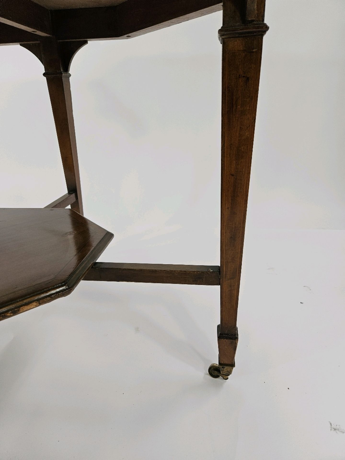 Rosewood Inlaid Occasion Table - Image 3 of 5