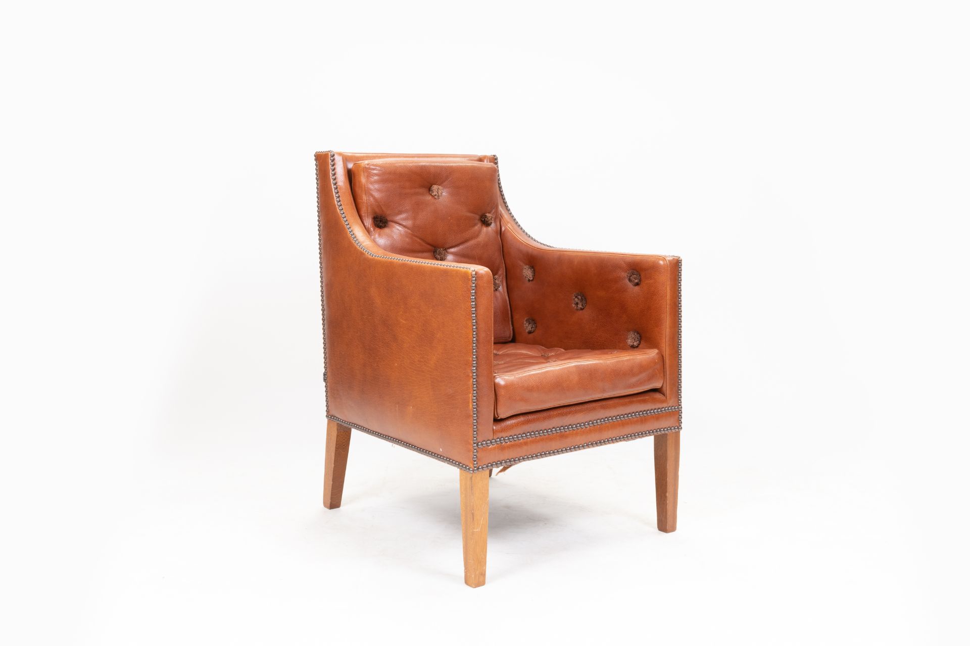 David Linley Lord Nelson Armchair - Image 2 of 8